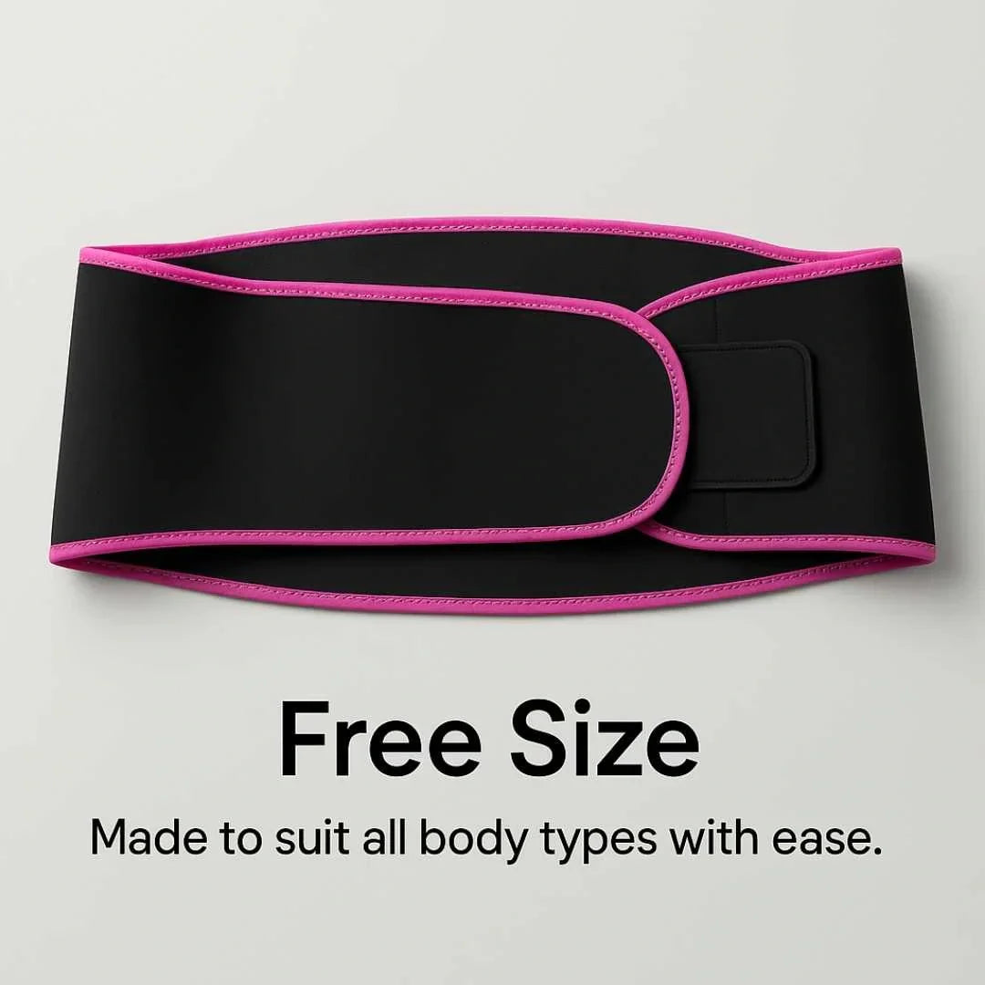 Sweat Belt for Waist | Imported Quality | Adjustable Size