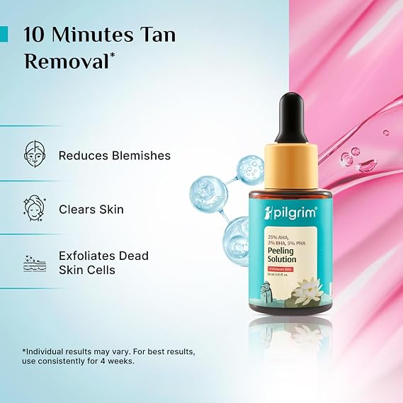Pilgrim™ 25% AHA PHA Peeling Solution Serum for All Skin Types