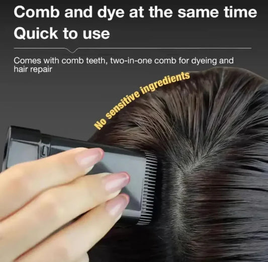 Instant Hair Comb Dye | Water And Sweat Proof