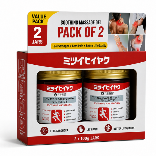 Pack of 2 | Original Japanese Instant Pain Relief Gel Balm