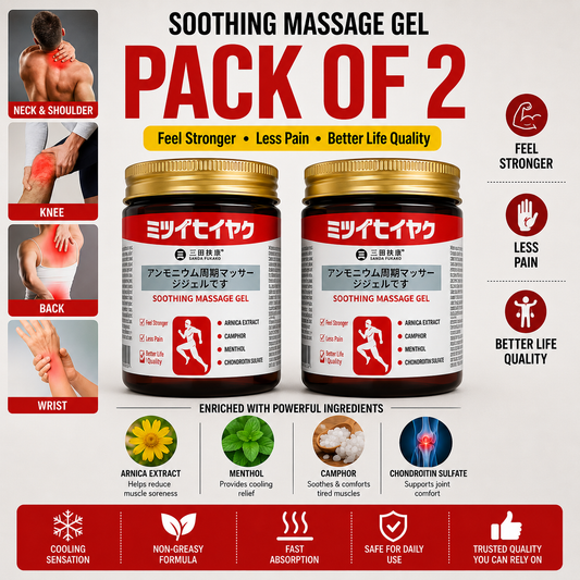 Pack of 2 | Original Japanese Instant Pain Relief Gel Balm