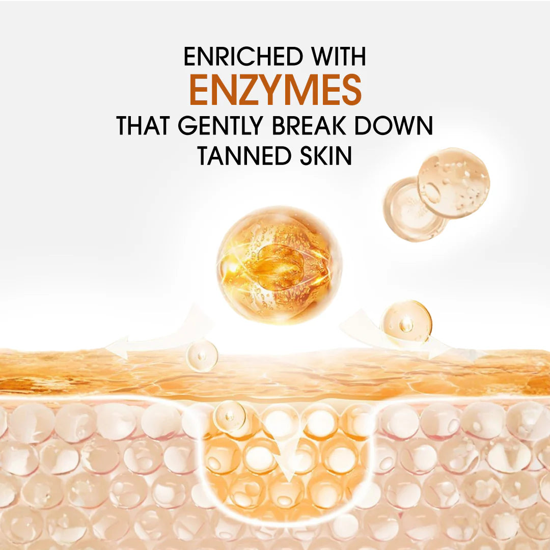 Buy one Get one Free | Niconi Men Enzyme De-Tan Pack For Face & Body (300g)