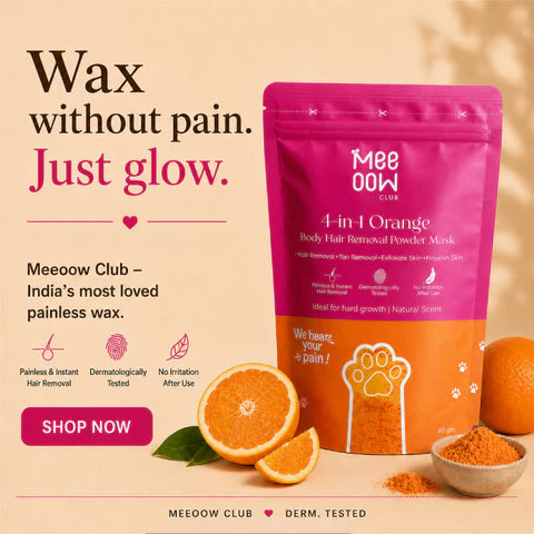 Buy one Get one Free | Meow Body Hair Removal bikini Wax powder