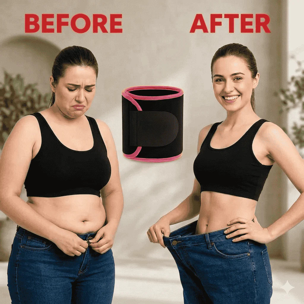 Sweat Belt for Waist | Imported Quality | Adjustable Size