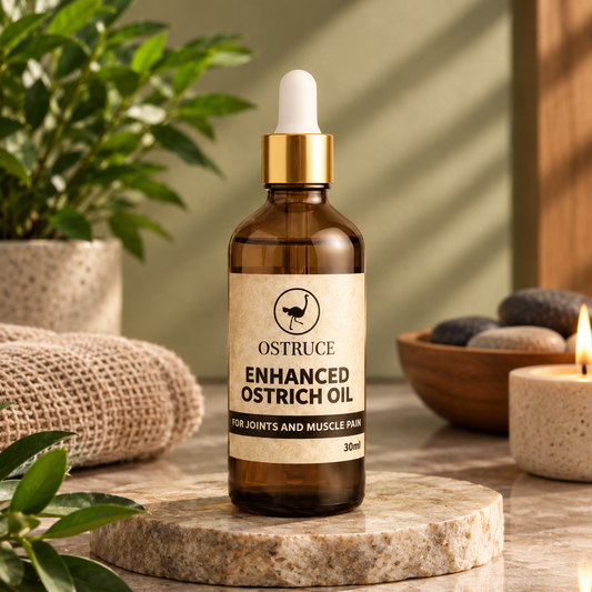 OSTRUCE ™ Enhanced Ostrich Oil – Premium Massage & Body Care Oil