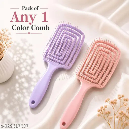 Detangling Hair Comb For Curly & Freeze Hairs